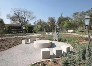 Inauguran el Jardín Escénico de Chapultepec