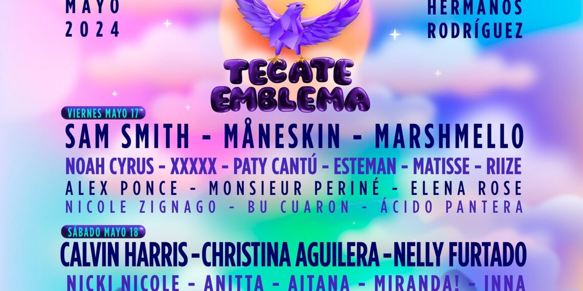 Tecate Emblema ¡El Festival pop más grande de México está listo!