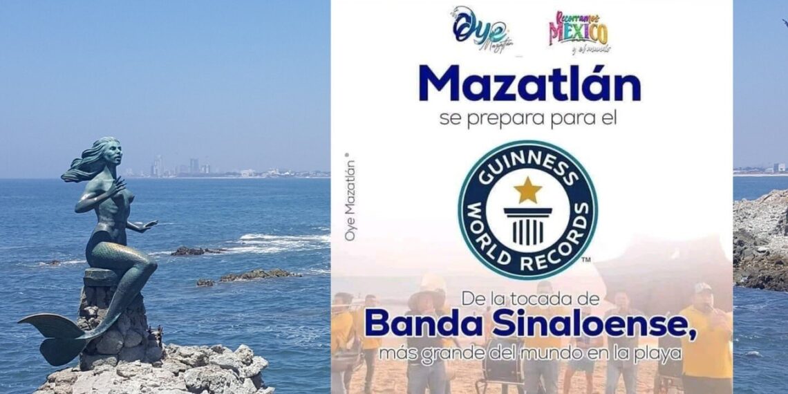Músicos y bandas de Mazatlán convocan a la tocada más grande del mundo en la playa