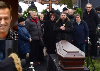 Miles de personas asisten al funeral del opositor ruso Alexéi Navalni