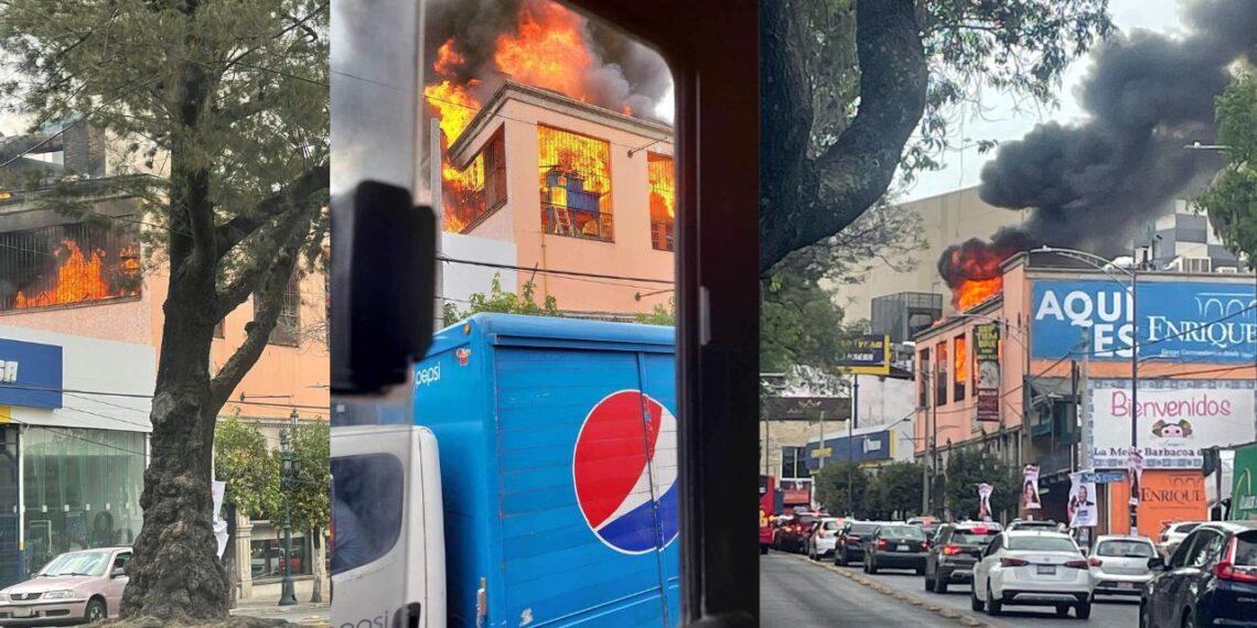 Incendio consume parte del restaurante Enríquez, al sur de la CDMX