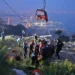 Rescatan a 174 personas tras accidente de un teleférico en Turquía