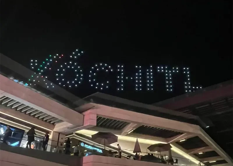 Seguidores de Xóchitl Gálvez ponen señales en el cielo de CDMX