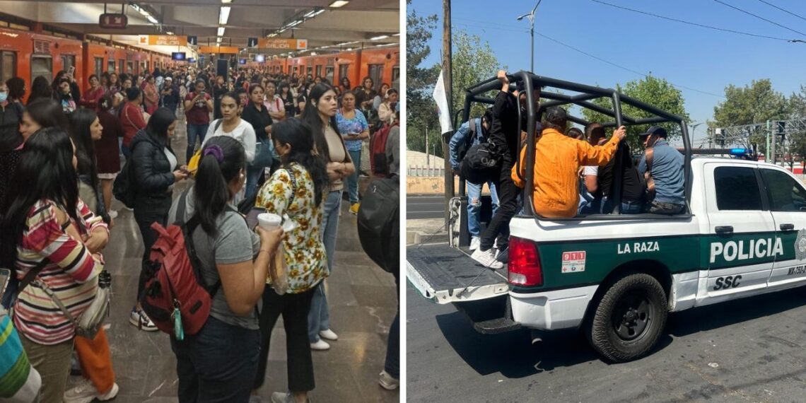 Línea 7 reanuda servicio tras fallas