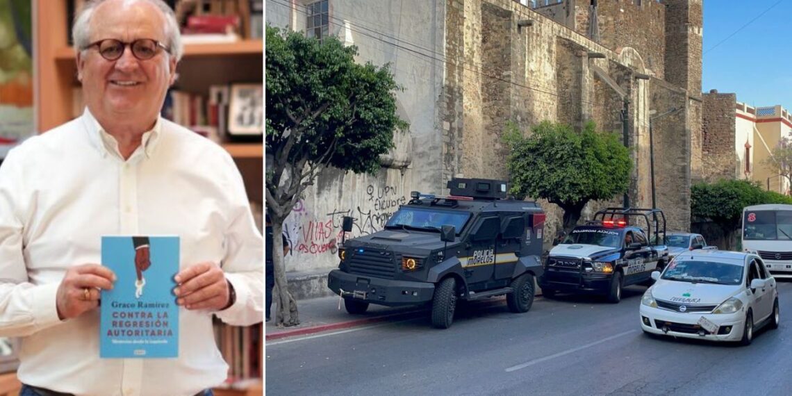Graco Ramírez suspende presentación de su libro en Cuernavaca por intimidación de la policía