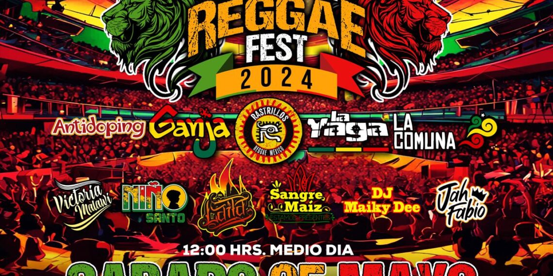 Lo mejor del raggae nacional en un mismo escenario ¡¡¡One Love Reggae Fest 2024!!!