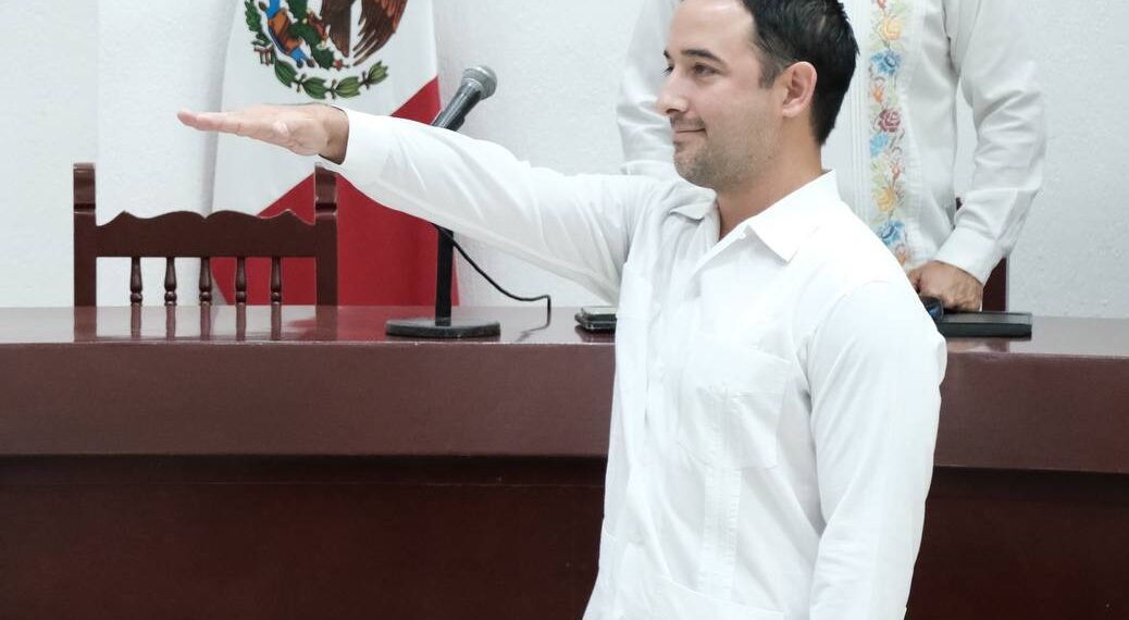 El morenista Pablo Gutiérrez asumió este martes la presidencia municipal interina de Benito Juárez – Cancún