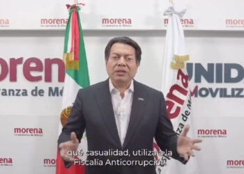 Gobernadora de Chihuahua busca tirar al candidato Cruz Pérez, puntero de Morena en Juárez: Mario Delgado