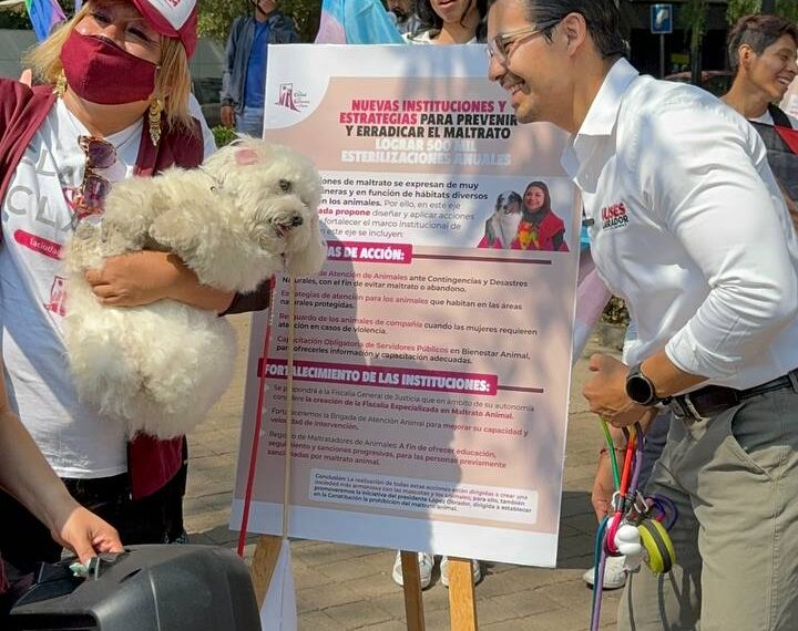 “Hagamos de la Ciudad de México un ejemplo de empatía con los animales”: Ulises Labrador