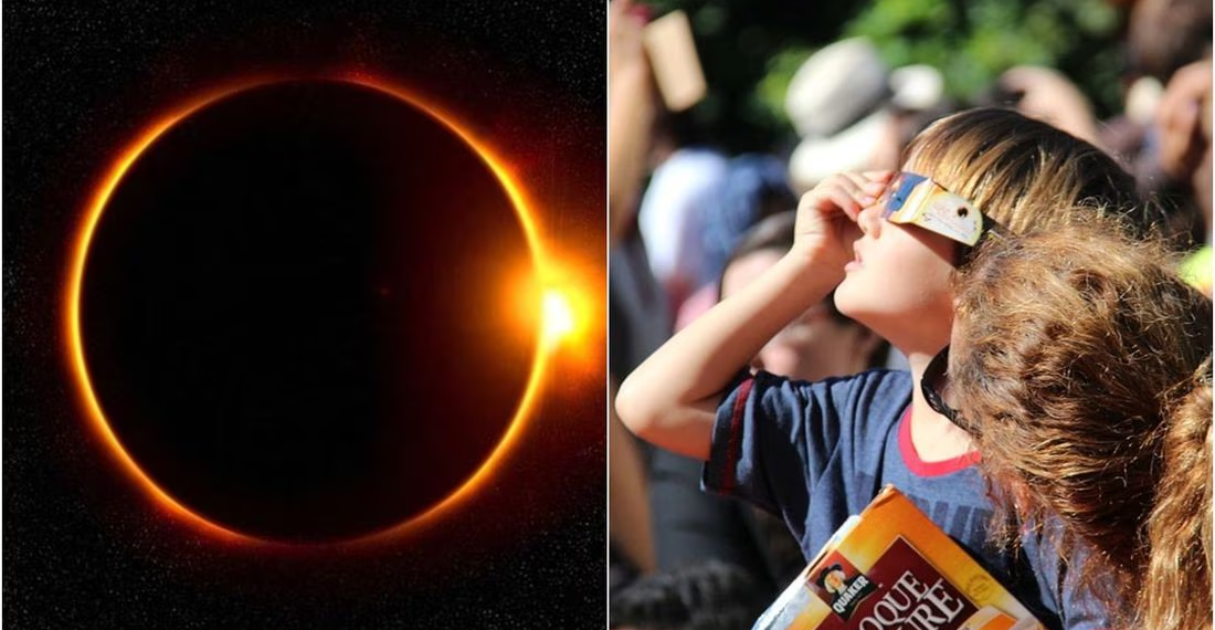 Lo que sí y lo que no debes hacer durante el eclipse