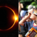 Lo que sí y lo que no debes hacer durante el eclipse