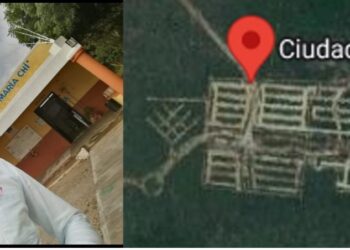 Subcomisario de Mérida al servicio de inmobiliaria, señalan vecinos