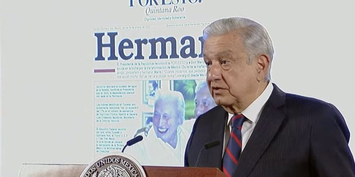 AMLO lamenta muerte de su “entrañable amigo” y periodista Mario Renato Menéndez