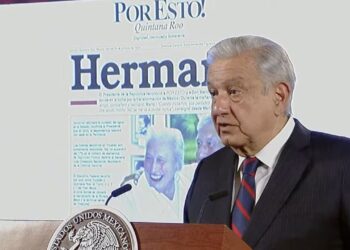 AMLO lamenta muerte de su “entrañable amigo” y periodista Mario Renato Menéndez