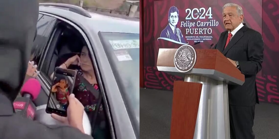 Minimiza AMLO que encapuchados se acercaran a Sheinbaum; acusa montaje