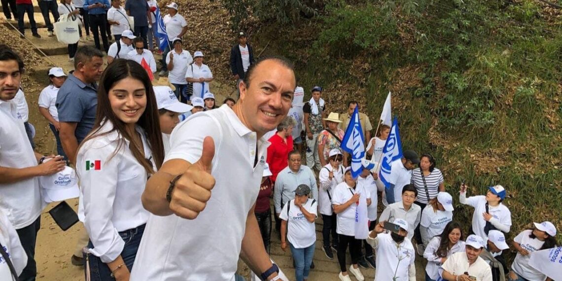 Carlos Orvañanos lanza compromiso de seguridad y servicios en Cuajimalpa