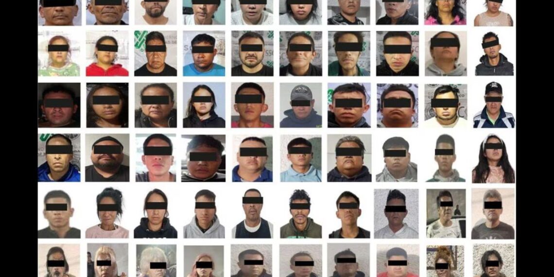 SSC-CDMX detiene a 68 personas durante diversos operativos y cateos