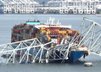 El FBI investiga sobre el puente derrumbado en Baltimore, EUA