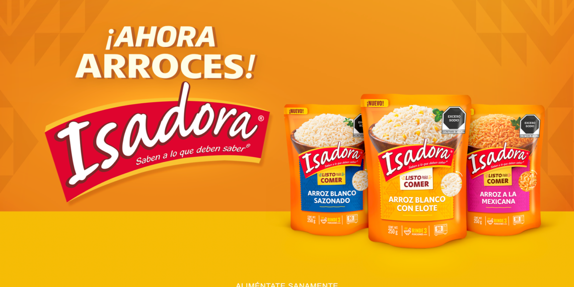 Isadora sorprende a los mexicanos con su nueva delicia: ¡Ahora Arroces!