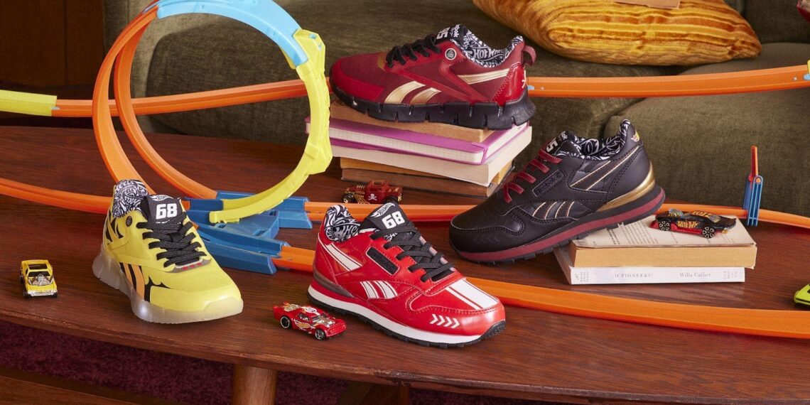 Reebok presenta nueva colección de calzado infantil en homenaje a los diseños de coches Hot Wheels