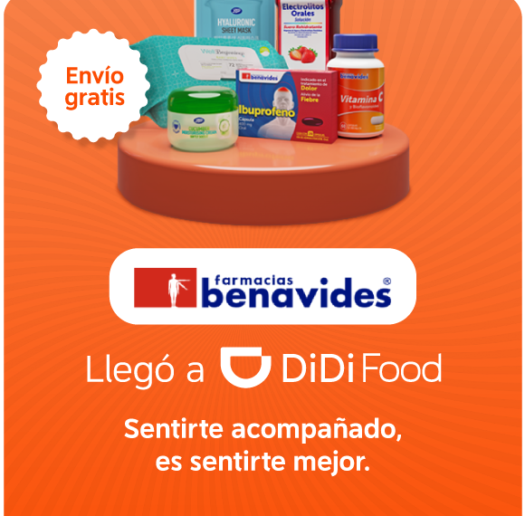 Farmacias Benavides llevará salud y bienestar a través de DiDi Food