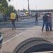 Manifestantes bloquean caseta de Tepotzotlán