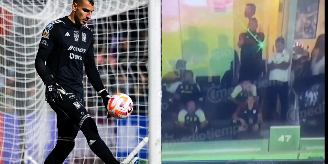 Esta es la sanción ejemplar que recibió Nahuel Guzmán por incidente con un láser