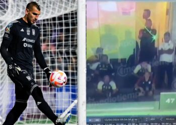 Esta es la sanción ejemplar que recibió Nahuel Guzmán por incidente con un láser