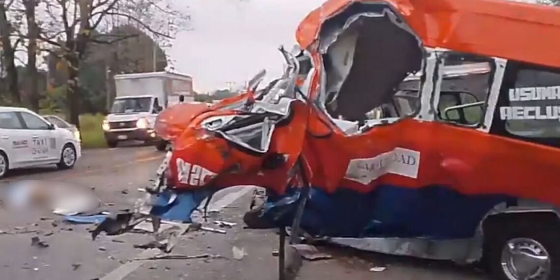 Fatal choque deja un muerto y siete heridos en carretera de Villahermosa