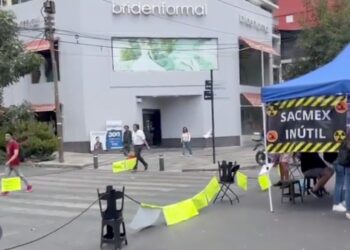 Insurgentes Sur y Xola vuelven a ser bloqueadas por vecinos de Benito Juárez