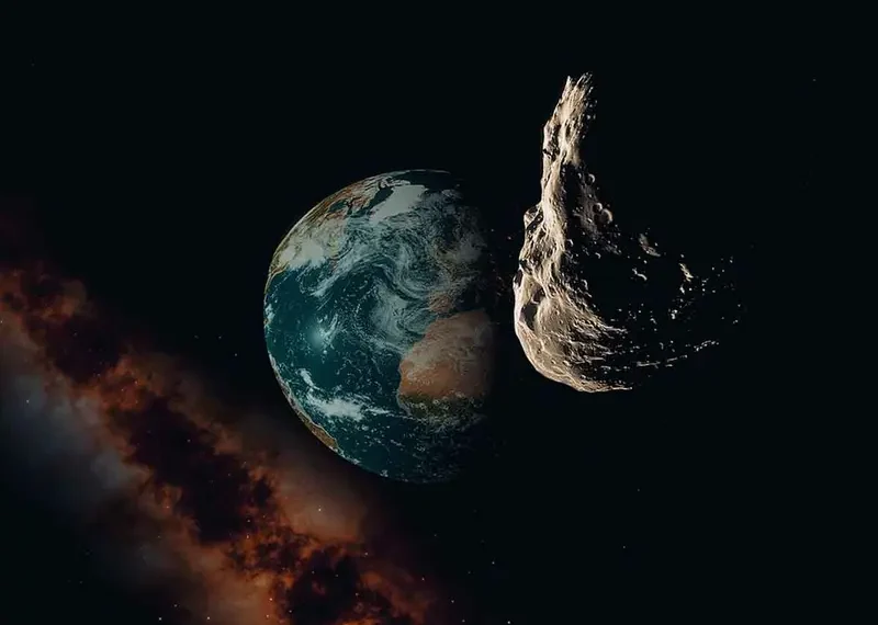 Enorme asteroide del tamaño de la pirámide de Giza pasará hoy rozando la Tierra