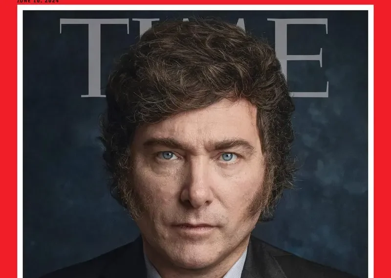 Javier Milei es la portada de la Revista Time: ‘El radical que sacude al mundo’