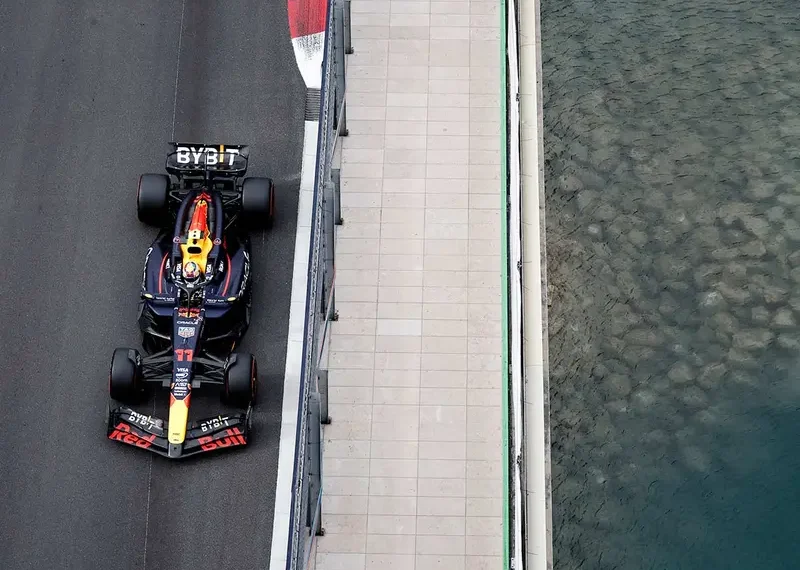Red Bull con problemas; ‘Checo’ es octavo en práctica 2 en Mónaco