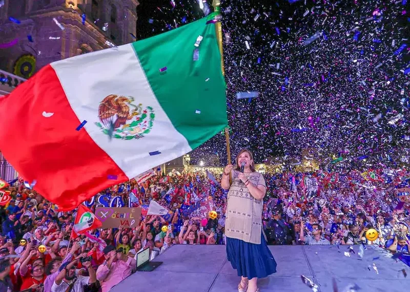 Xóchitl Gálvez promete que a los ‘delincuentes se les va a acabar la fiesta’