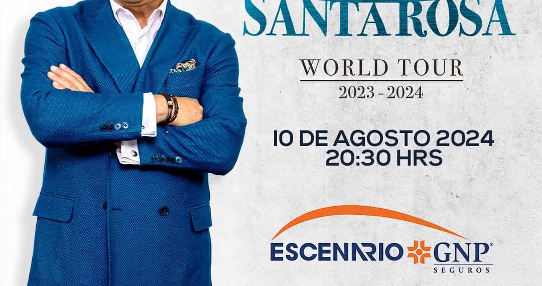 GILBERTO SANTA ROSA regresa con su “AUTÉNTICO TOUR” al Coloso de Reforma