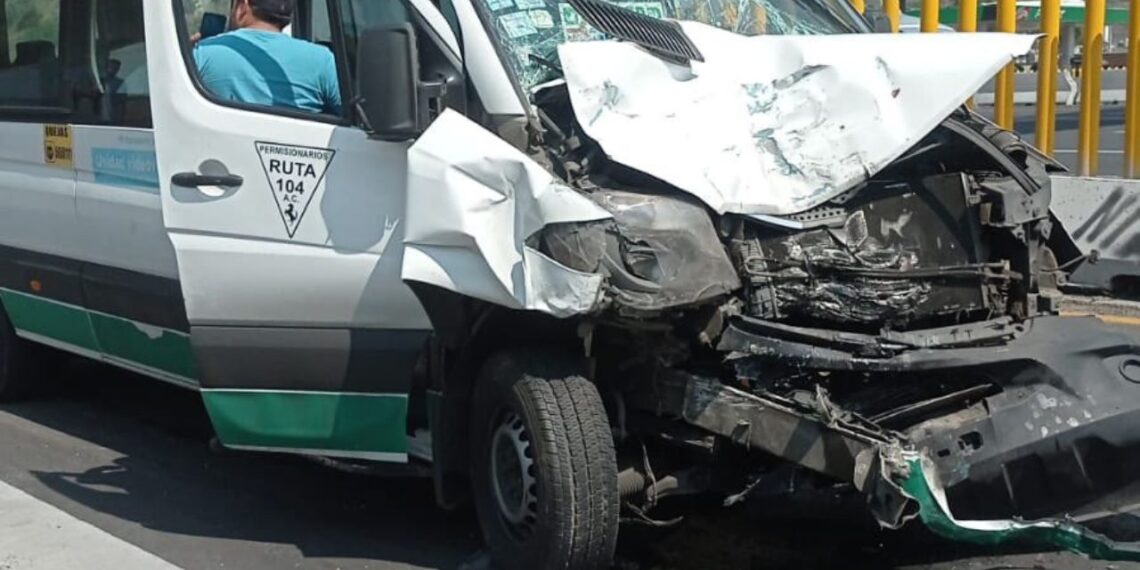 Accidente en la autopista México-Puebla deja varios lesionados
