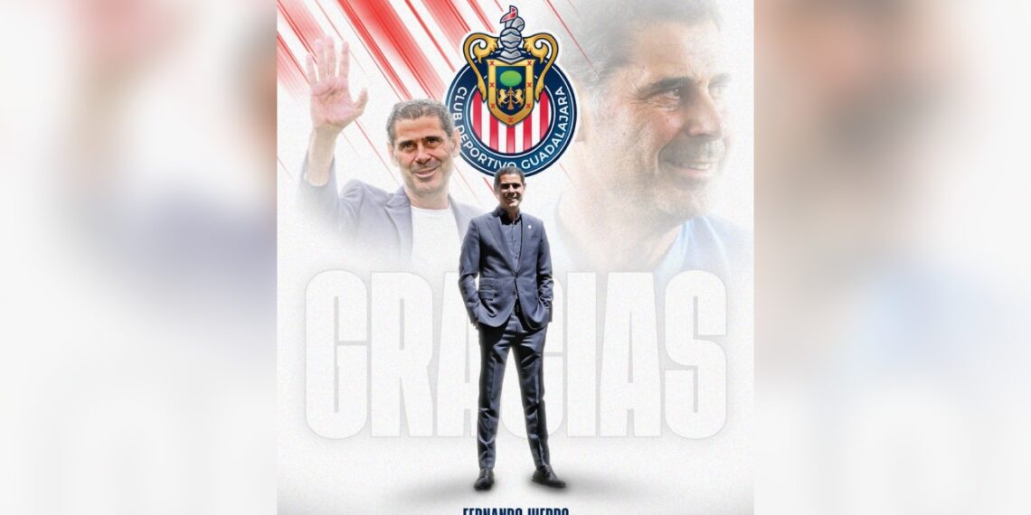 Chivas se queda sin director deportivo al renunciar Fernando Hierro