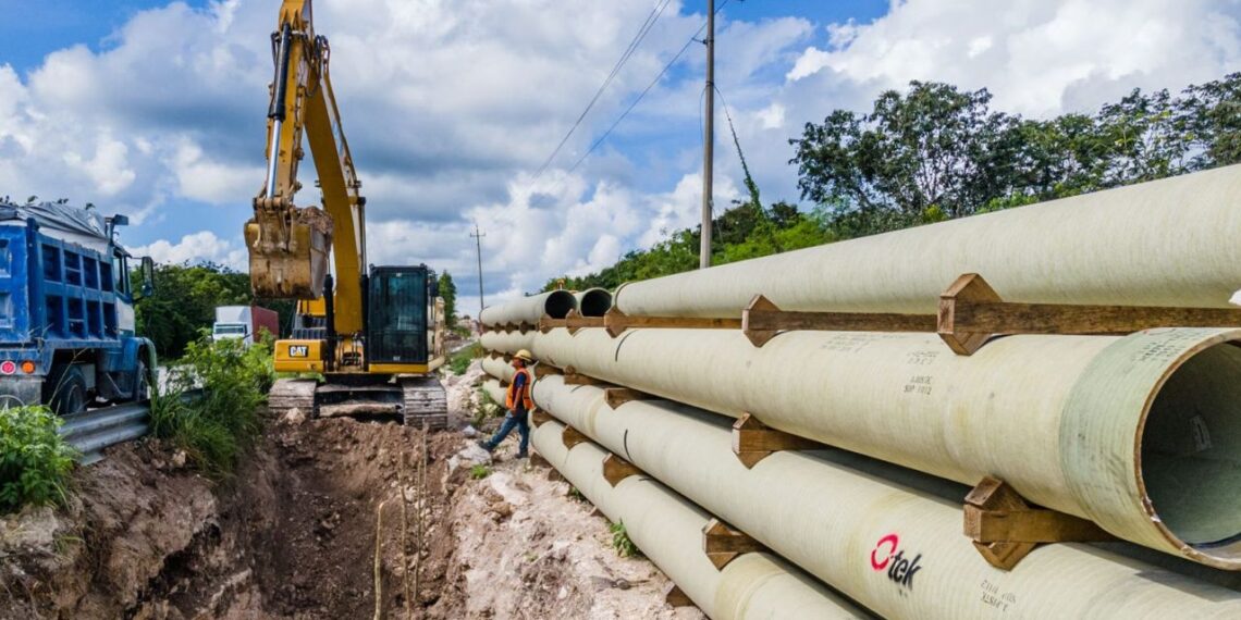 Gobierno de Campeche y Conagua por fin destinan recursos a red de distribución de agua potable en Calakmul