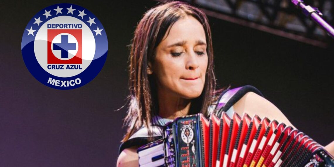 Afición de Cruz Azul adopta canción de Julieta Venegas; le piden ser madrina en final