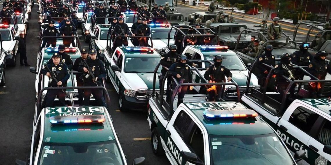 Despliegan operativo de seguridad en transporte público y embarcaderos de Xochimilco