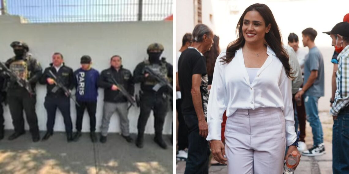 Detienen al hombre que disparó contra camioneta de Alessadra Rojo de la Vega