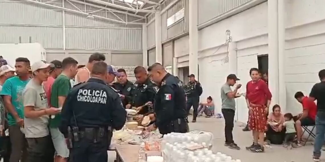 Localizan a 208 migrantes en bodega de Chicoloapan; había palestinos