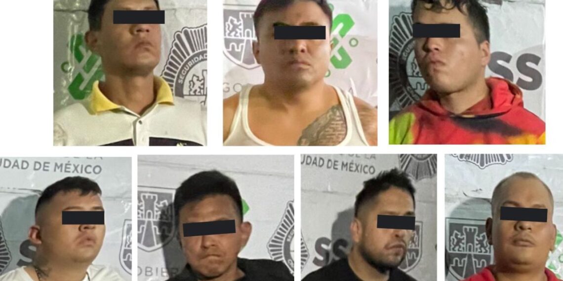 Detienen a 7 secuestradores durante operativo de rescate en Tecámac