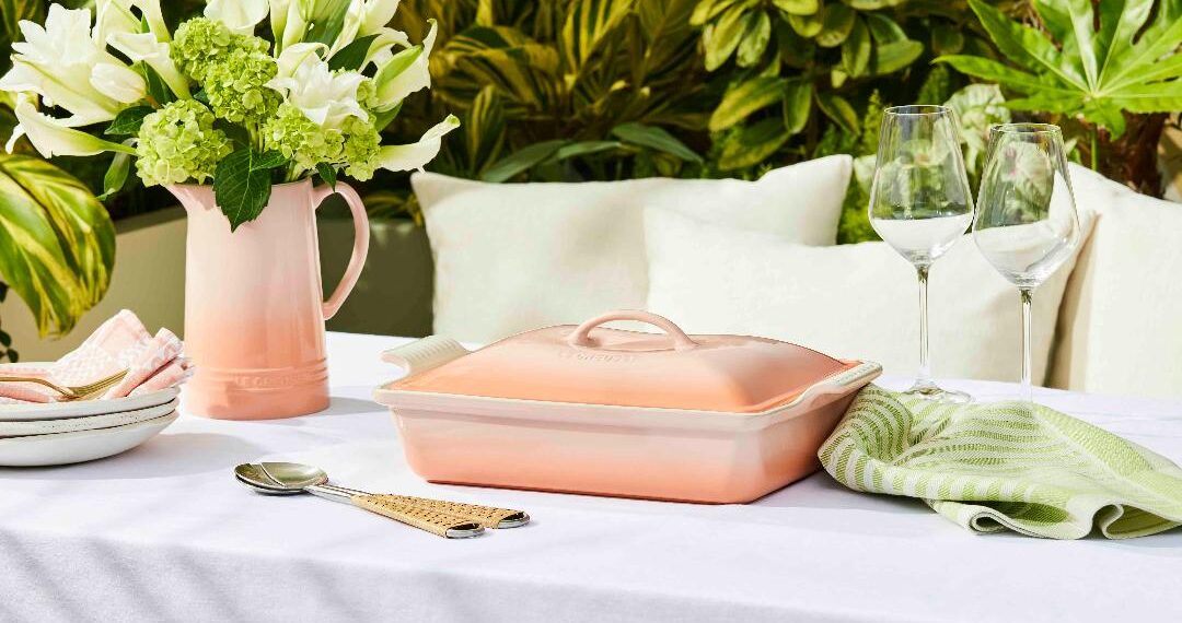 Llega Pêche, el nuevo color veraniego de Le Creuset.
