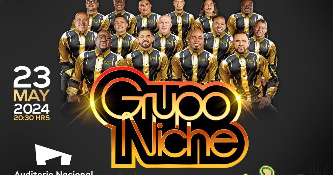 GRUPO NICHE llega al AUDITORIO NACIONAL con su “PACHANGUERO TOUR” celebrando su 40 aniversario