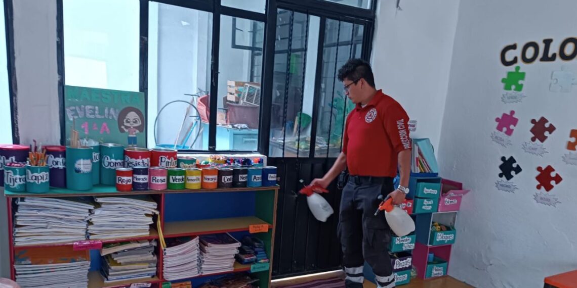 Implementan cerco sanitario en colegio de Apan, Hidalgo, por casos de virus coxsackie