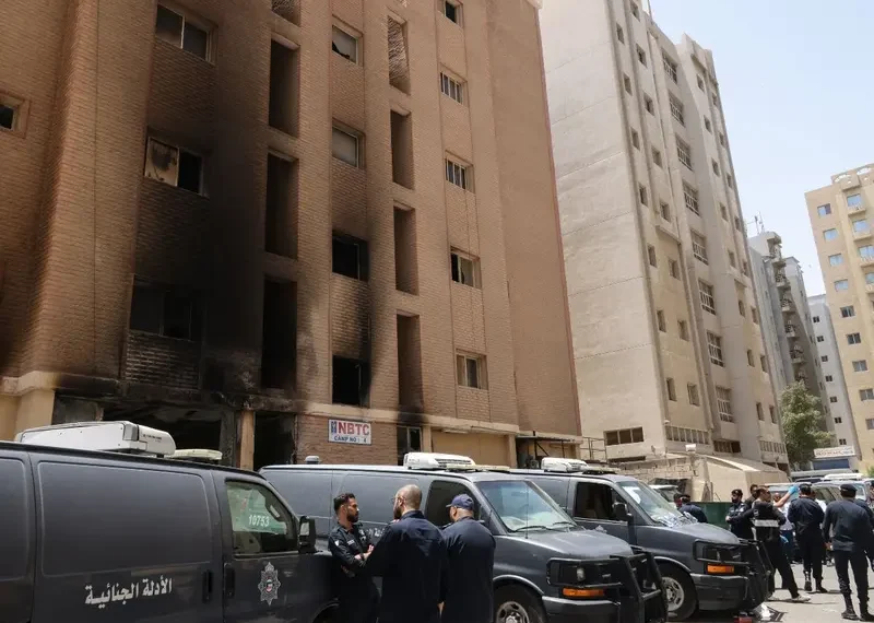 Incendio en un edificio de Kuwait deja 49 muertos; la mayoría eran trabajadores extranjeros