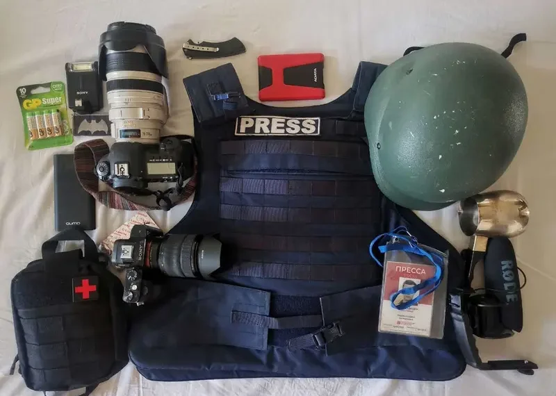 Muere el periodista Nikita Tsitsagi en un ataque con drones en Ucrania