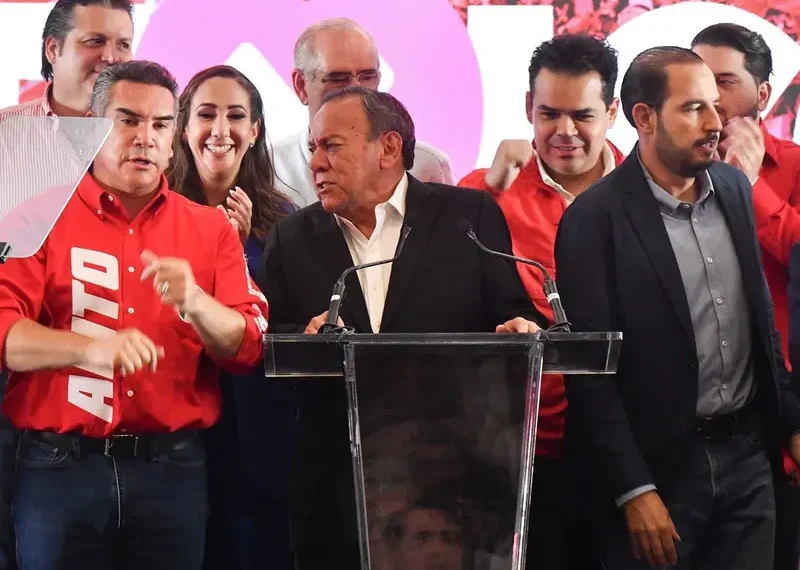 Morena, PVEM y MC crecen en 2024; PAN, PRI y PRD pierden votos, reitera consultora