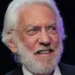 Murió Donald Sutherland, actor que interpretó al Presidente Snow en ‘Los Juegos del Hambre’